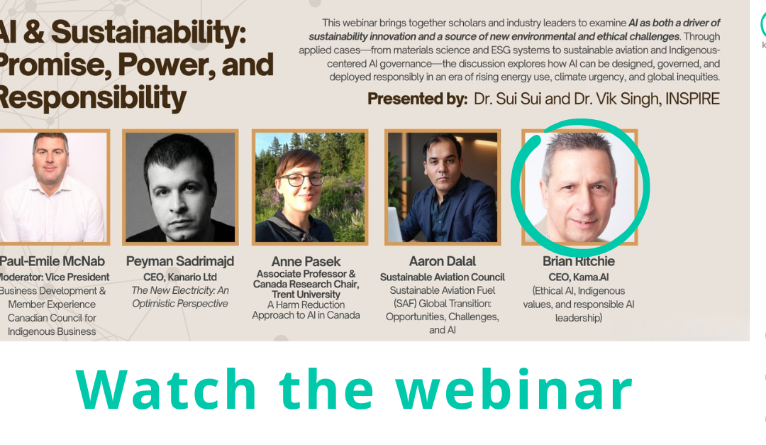 Watch now: Advancing Sustainability Through Responsible AI