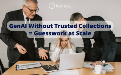 GenAI Without Trusted Collections = Guesswork at Scale