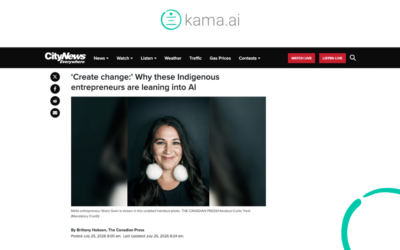 News Spotlight: Indigenous Leadership Is Shaping the Future of AI By Brittany Hobson, The Canadian Press